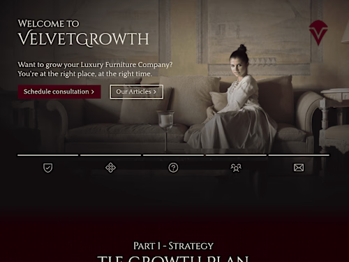 VelvetGrowth | Framer Design & Development, Responsive Design