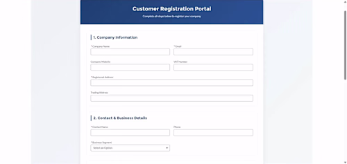 B2B Onboarding Portal – Salesforce Experience Cloud