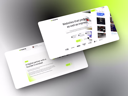 Encore — Framer Website Design
