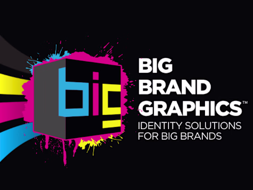 Business Cards I designed and created for Big Brand Graphics