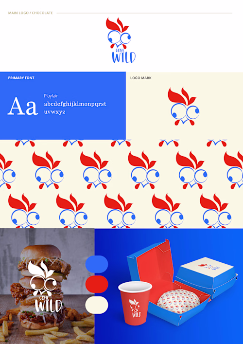 Chicken Gone Wild - Food Branding 