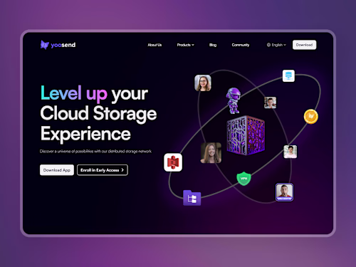 Yoosend (Website Design)