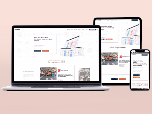 Website for Saas Company