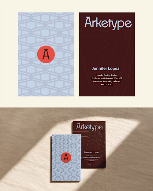 A Contemporary Brand Identity for Interior Design Studio