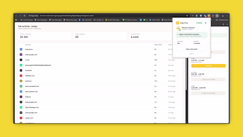 Real-Time Browser Activity Tracking System