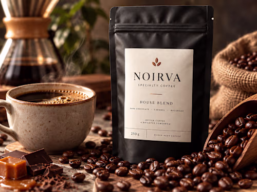 NOIRVA: AI Coffee Commercial (Concept)