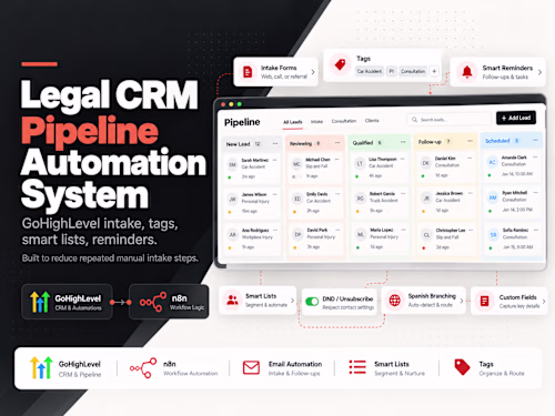 Legal CRM Pipeline Automation System
This