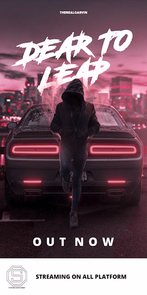 Poster/Album Cover Art for Emerging Rapper