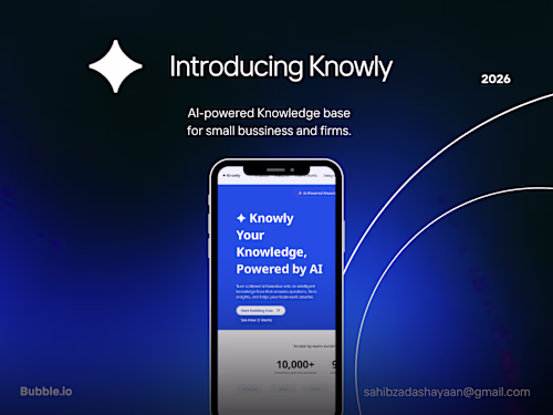 Knowly is an AI-powered knowledge