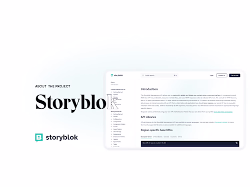 Storyblok (Headless CMS)
