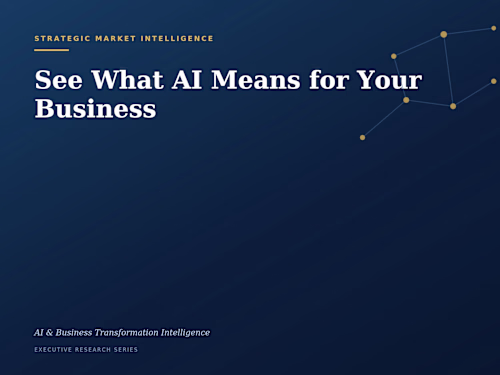 A strategic intelligence report on