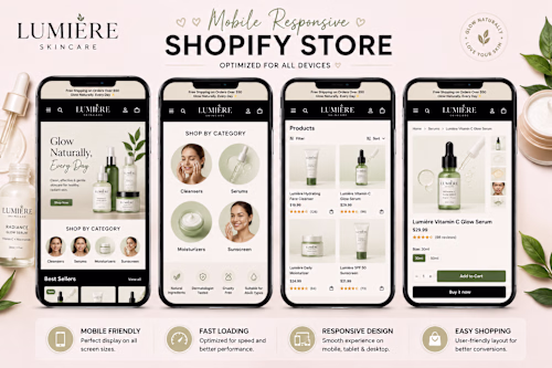 Lumiere — Skincare Shopify Store