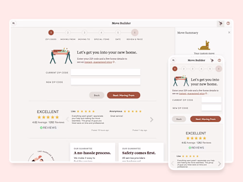 Handled Booking Flow | UI and UX Design