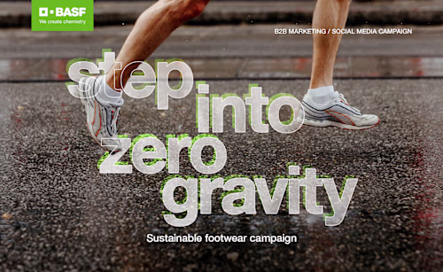 BASF sustainable footwear campaign