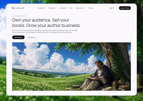 AuthorLoft Website Redesign