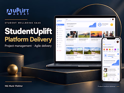 StudentUplift | Student Wellbeing Platform Delivery
