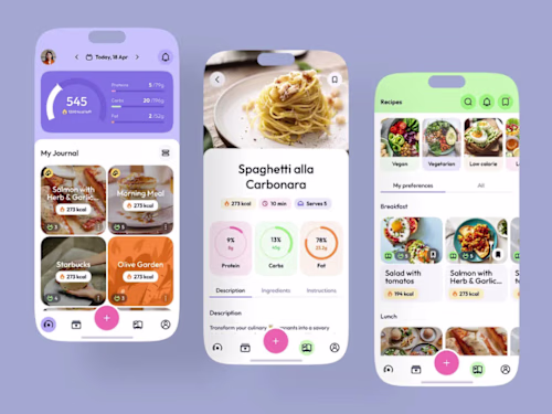 I designed and developed Food