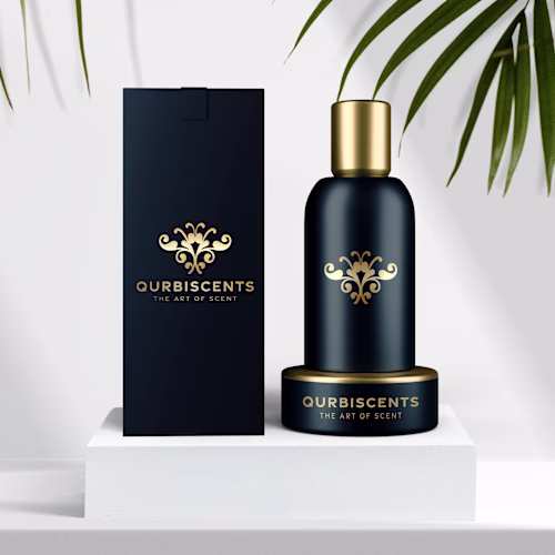 I recently developed a brand identity for a high-end perfume...