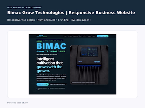 Designed, built, and launched a