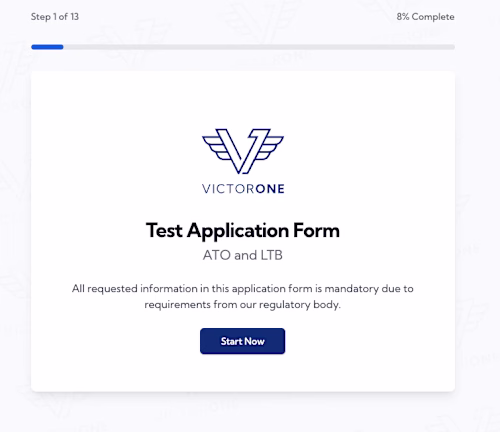 Dynamic Multi-Step Form for Contract Generation and Signing