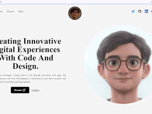 Portfolio Website
