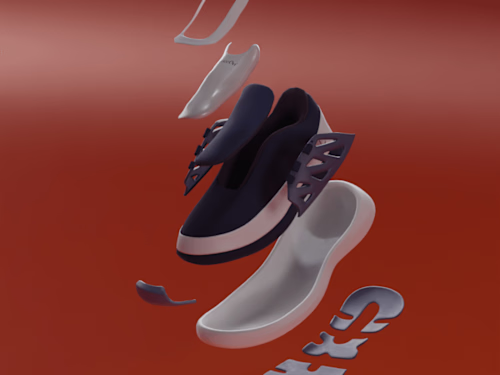 Lace On product renders