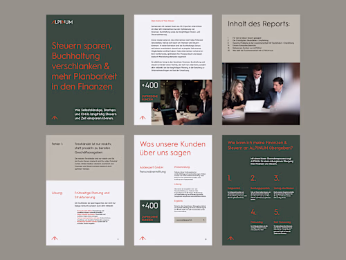 Financial Authority Report | Technical Layout Developed a hi...