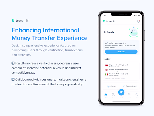 Enhancing International Money Transfer Experience
