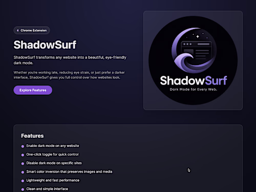 ShadowSurf transforms any website into