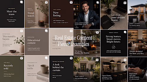 real-estate content system