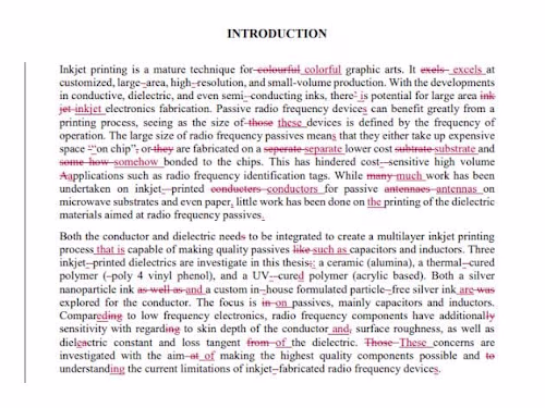 Proofreading and Editing of Fiction Novel