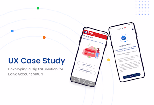 Case Study- Bank Account Setup :: Behance