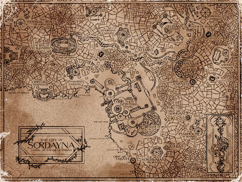 Book Map (City) — Sordayna