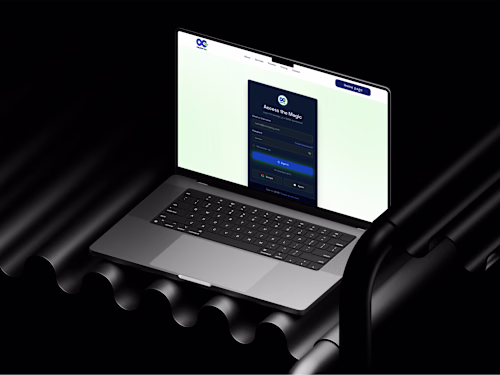 Creative Agency Landing Page UI