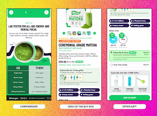"Matchabar" Supplement and Health Product