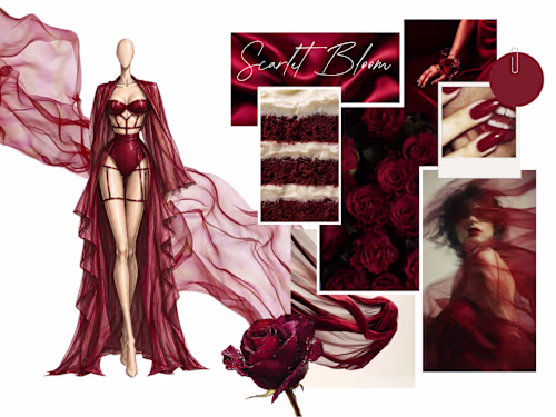 Scarlet Bloom - Sexy Langerie