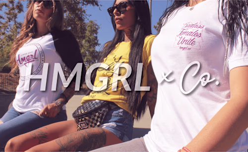 Brand Identity + Development for HMGRL x Co. 