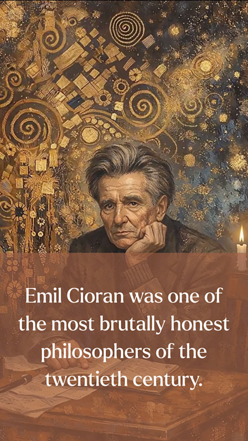 Emil Cioran Philosophy Reel