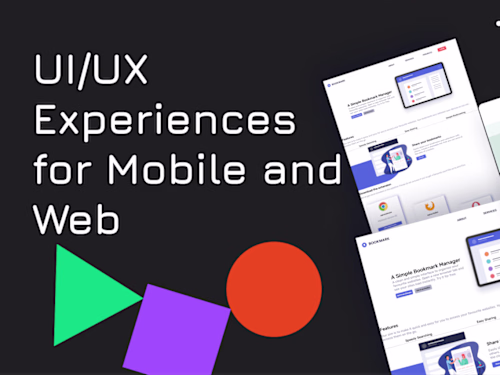 Futuristic VR web design