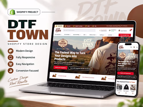 DTF Town — Shopify Store