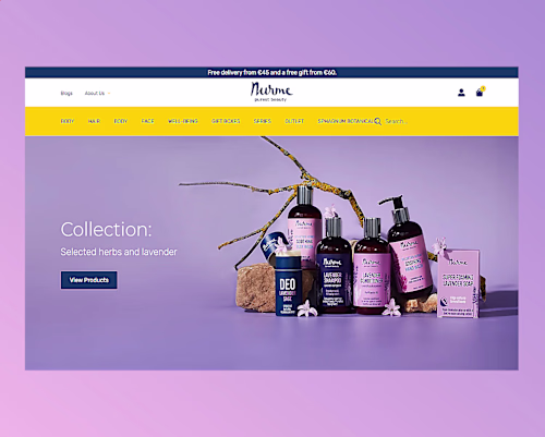 High performance cosmetic estore, outsource