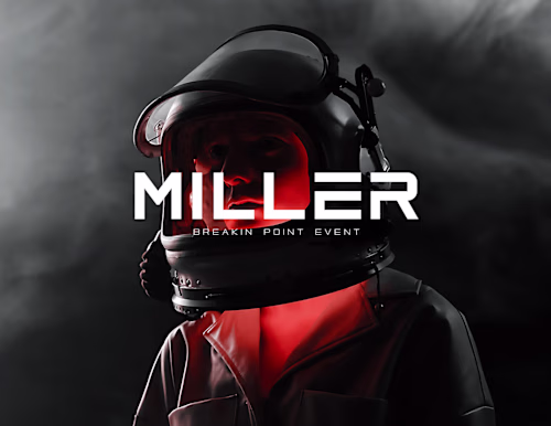MILLER | Event Branding & Logo Design