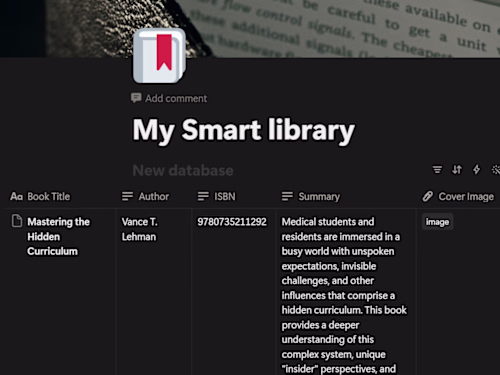 My Smart Library - AI-Integrated