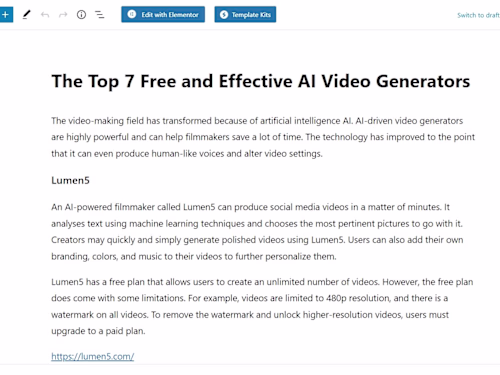 Article Writing with SEO Optimization for Company Blog