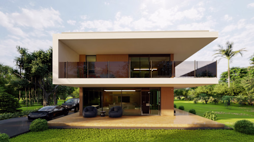Tropical modern Bali house :: Behance