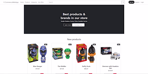 E-Commerce Website 🛒