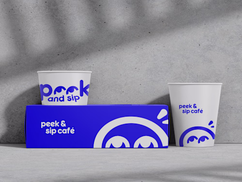 Peek and Sip Café | Visual Identity