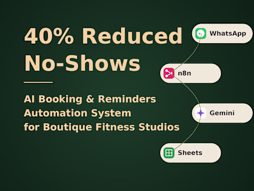 Title: AI WhatsApp Booking Automation
