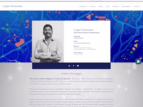 Wix 1 Page Website + SEO Optimization