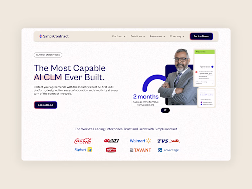 Simplicontract Website Development and Maintenance